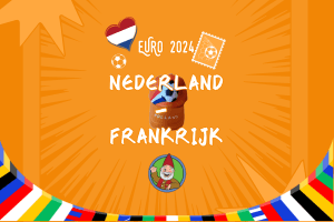 EK Voetbal NEDERLAND - FRANKRIJK